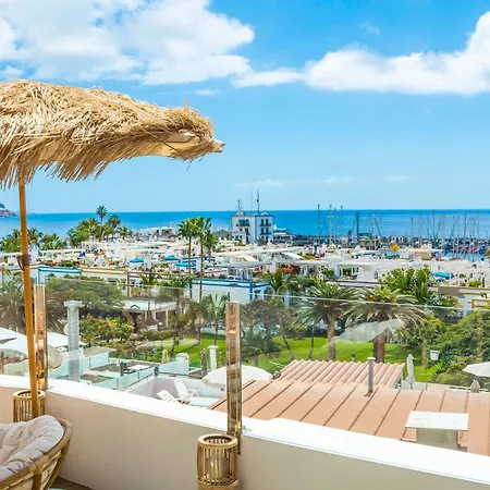 Casa Perla - Old Town Lux, Bbq & Terrace & Sea Views Apartman Puerto de Mogán